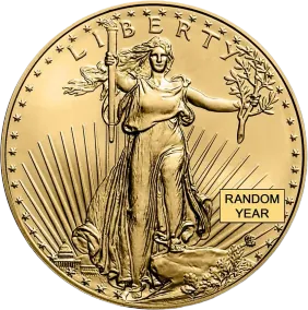 1 oz American Gold Eagle Coin BU (Random Year)