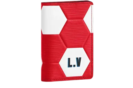 Louis Vuitton Pocket Organizer Hexagonal FIFA World Cup Rouge