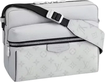 Louis Vuitton Outdoor Messenger Monogram Antarctica Taiga White