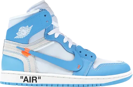 Jordan 1 Retro High Off-White University Blue (US 11)