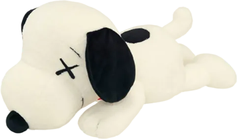 KAWS x Uniqlo x Peanuts Snoopy Plush (Medium) White