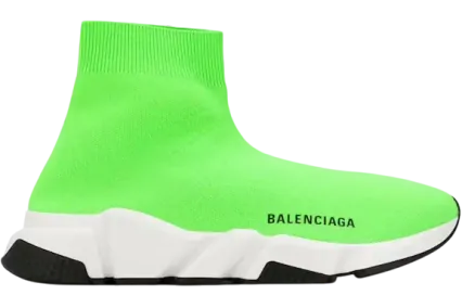 Balenciaga Speed Trainer Green Black Sole (Women's) EU 36