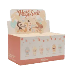 Pop Mart Labubu The Monsters Have a Seat Vinyl Plush Sealed Case (6 Blind Boxes)