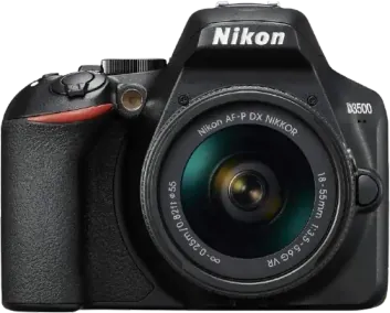 Nikon D3500 W/ AF-P DX NIKKOR 18-55mm f/3.5-5.6G VR Black