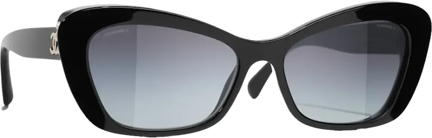 Chanel Cat Eye Sunglasses Black (5481H C622/S6)