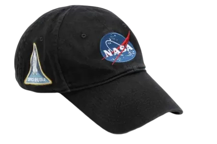 Balenciaga x NASA Baseball Cap Black US L