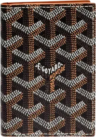 Goyard Saint Marc Card Holder Black/Natural