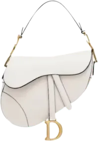 Dior Saddle Bag Off-White