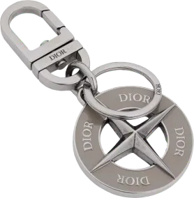 Dior x Stone Island Key Ring Gray