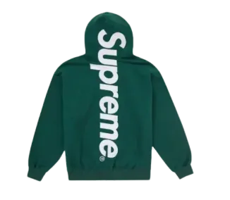 Supreme Satin Applique Hooded Sweatshirt (FW24)
