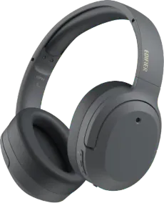 Edifier W820NB Plus Hybrid Active Noise Cancelling Headphones, Gray