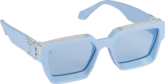 Louis Vuitton 1.1 Millionaires Sunglasses Pale Blue