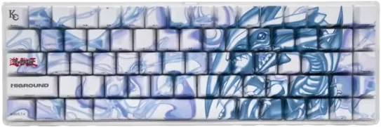 Higround x YuGiOh Blue Eyes White Dragon Performance Base65 Keyboard