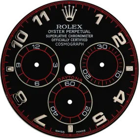 Rolex Daytona Black Arabic Racing Dial