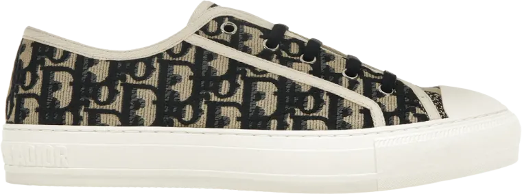 Dior Walk'N'Dior Oblique Navy Canvas (Women's) (EU 39)