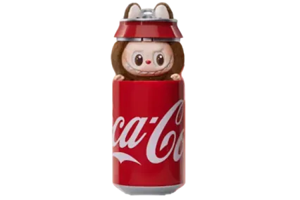 Pop Mart Labubu The Monsters Coca Cola Series Mysterious Guest Vinyl Face Blind Box