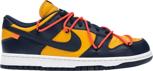 Nike Dunk Low Off-White University Gold (US 8)