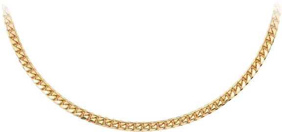 2.5MM MIAMI CUBAN 14K SOLID GOLD CHAIN